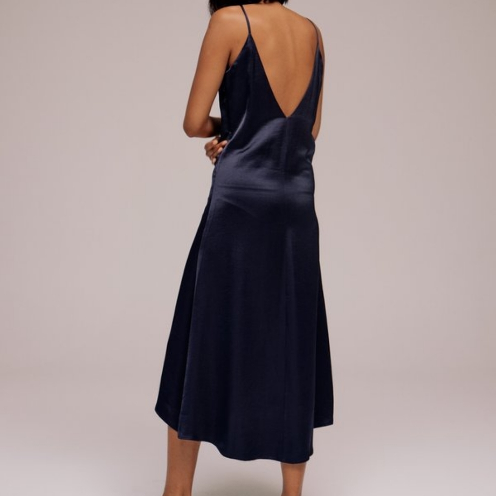Meijong Park Satin Slip Dress - Picture 4 of 8